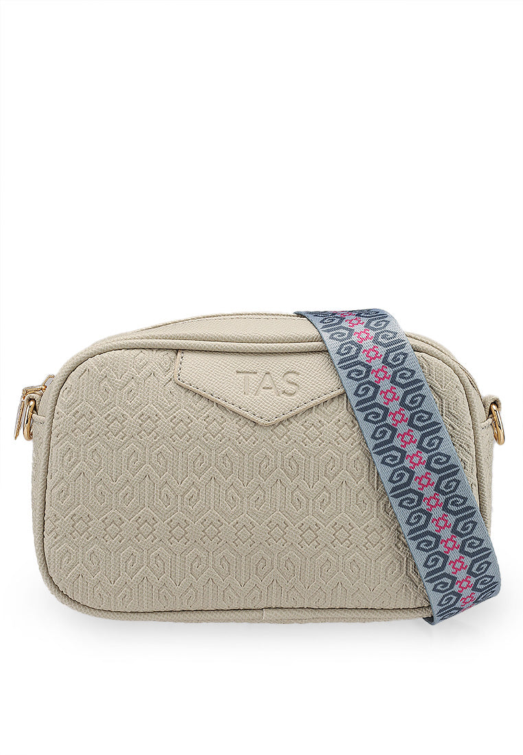 THE PUA CROSSBODY - BEIGE