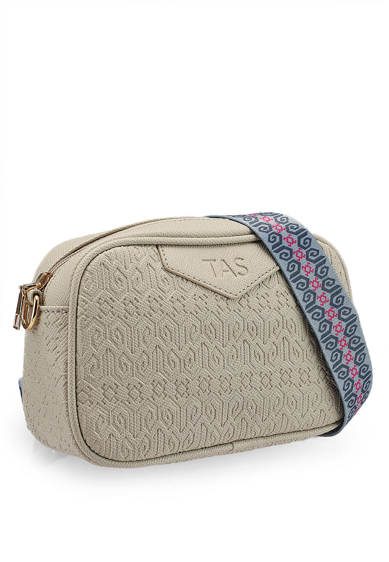 THE PUA CROSSBODY - BEIGE