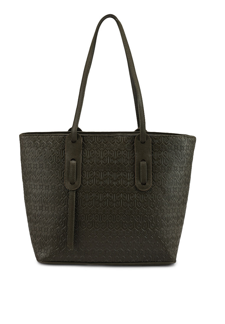 THE PUA TOTE - OLIVE