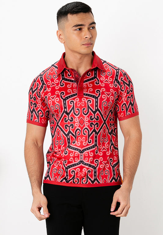 NITA POLO SHIRT - RED (PRE-ORDER MENS)