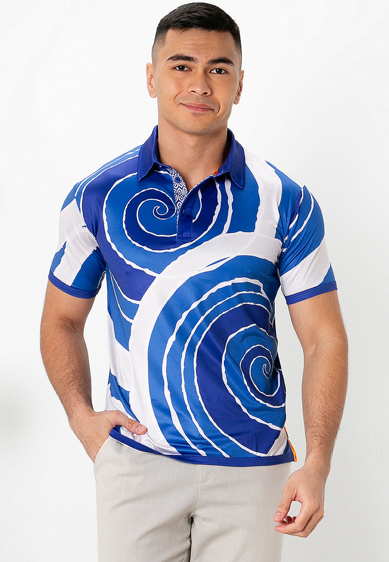 ULU POLO SHIRT - BLUE (PRE-ORDER MENS)