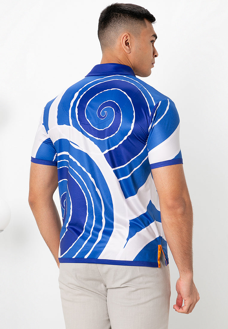 ULU POLO SHIRT - BLUE (PRE-ORDER MENS)