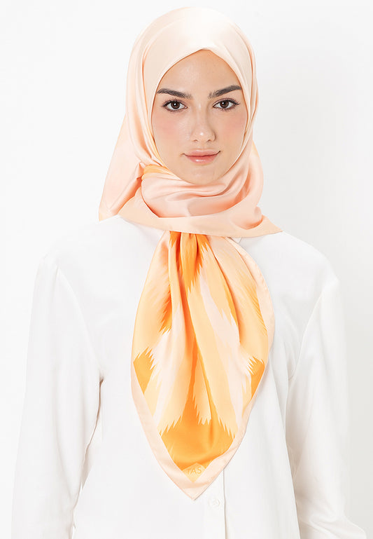 Tasla Scarf - Orange Fusion